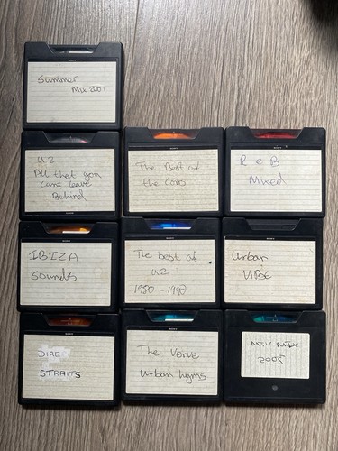 Sony colours minidisc discs - sony,