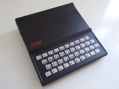 Sinclair zx81 computer - zx81, in