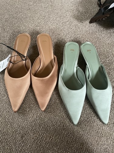 Shoes zara kitten heels - zara, 2