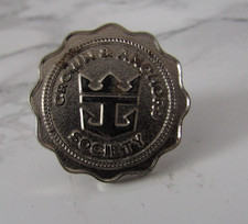 Anchor Society Pin Badge Royal