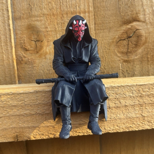 Darth maul figurine - maul, sitting