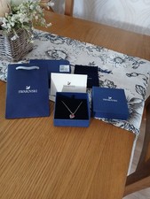 BNIB SWAROVSKI pink Heart Crystal Necklace  pendant