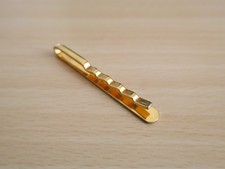 Unbranded Men Gold Tie Clip Bar 1980s Vintage West Germany