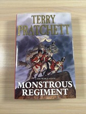 Monstrous regiment signed - monstrous,