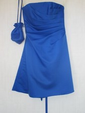 "FOREVER YOURS" SHORT DRESS,DOLLY BAG excellent - Size 8 ideal party, bridesmaid