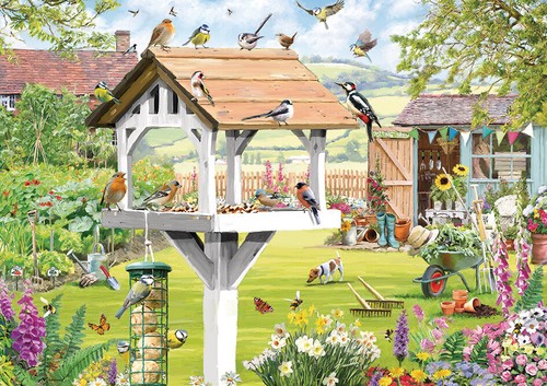 500 piece jigsaw garden - 500,
