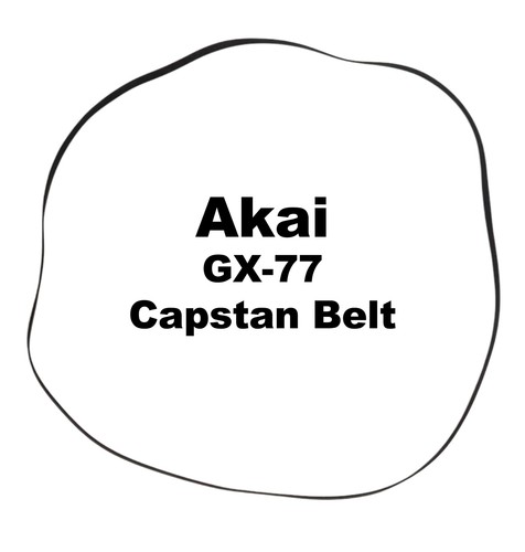 Akai capstan belt - akai, gx-77