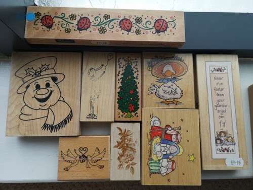 Art craft rubber stamps - 9,
