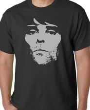 Mens Quality Cotton T-shirt IAN BROWN Music The Stone Roses Clothing Eco Gift