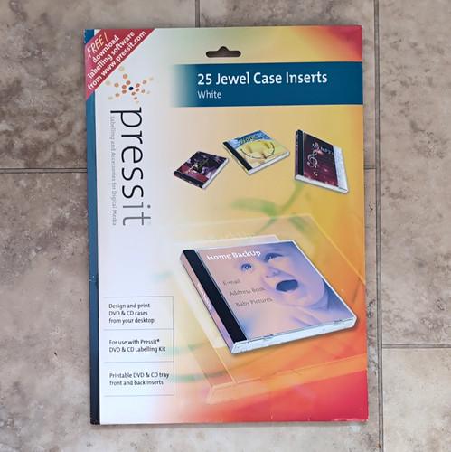 Pressit jewel case dvd - case, cd
