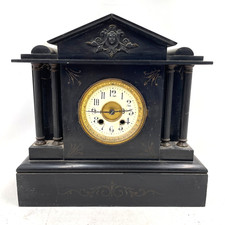 Antique Slate 4 Column Mantel