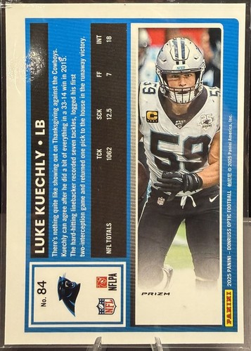 Luke kuechly 2025 donruss - luke,