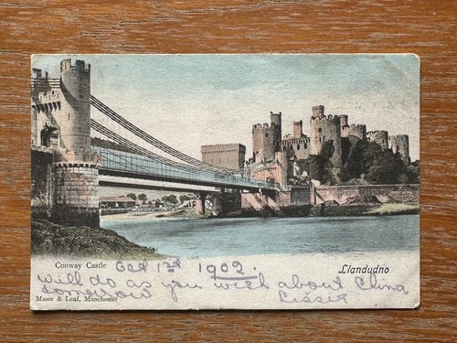 1902 conwy castle suspension - 1902,