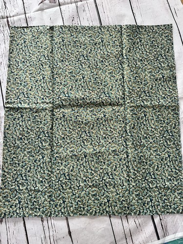 New cotton fabric teal - fabric, &