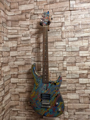 Custom painted electric guitar - custom,