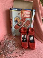 Vintage ERTL Telephone Intercom Phone Toy 1986 ( Tatty Box )