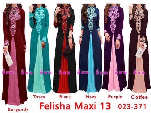 Maxi dress abaya eid outfit - dress,