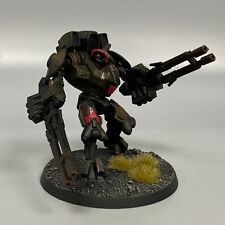 XV9 CRISIS SUIT WITH PHASED ION GUNS TAU FORGE WORLD WARHAMMER 40,000 PAINTED