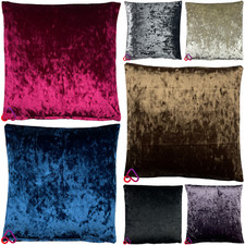 Bling Crushed Velvet Cushion