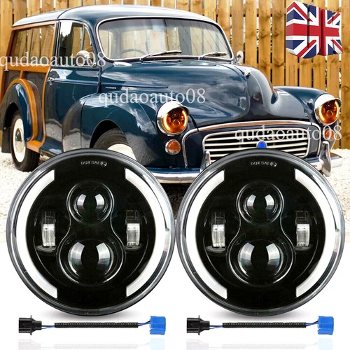 Pair inch round led - 7",