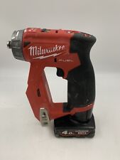 Milwaukee M12 12V Fuel 4-in-1 Drill Driver Kit with 1 x4Ah  Battery Only.