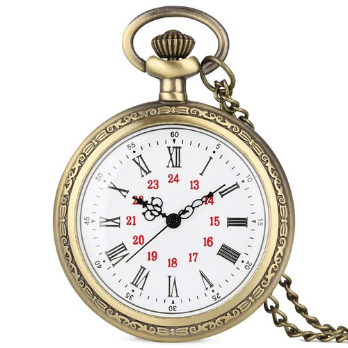 Classic quartz pocket watch - pocket,