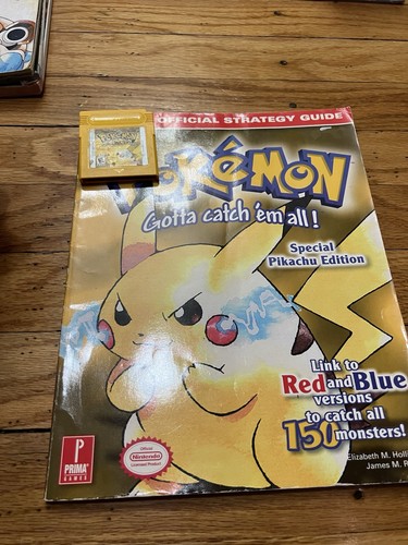 Pokemon yellow with the - ,