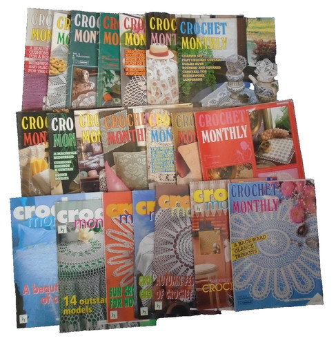 Vintage crochet monthly - crochet,