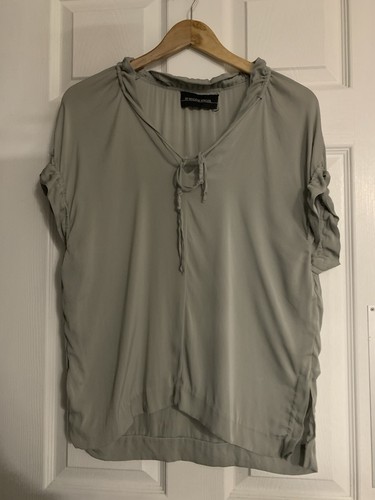 Malene birger grey blouse - grey,
