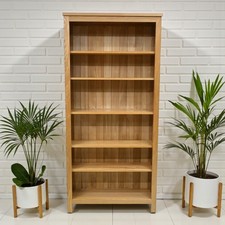 Light Oak Tall Bookcase 5