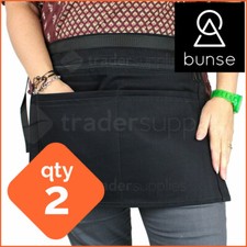 2 x BUNSE 6 Pocket Black Denim