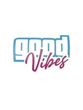  80s Style GOOD Vibes Decal