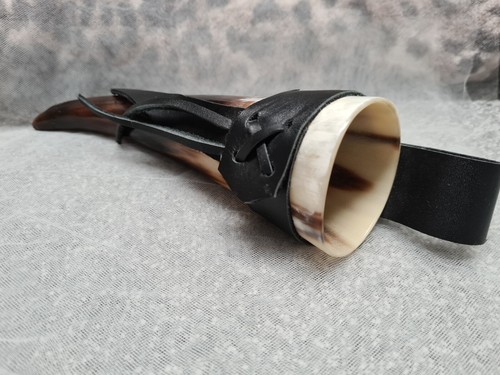 Genuine drinking horn polished - genuine,