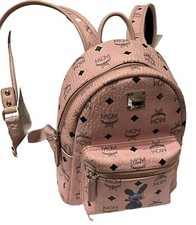 100% Genuine MCM Visetos Pink