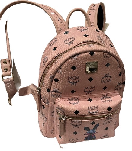 100 genuine mcm visetos - mcm, pink