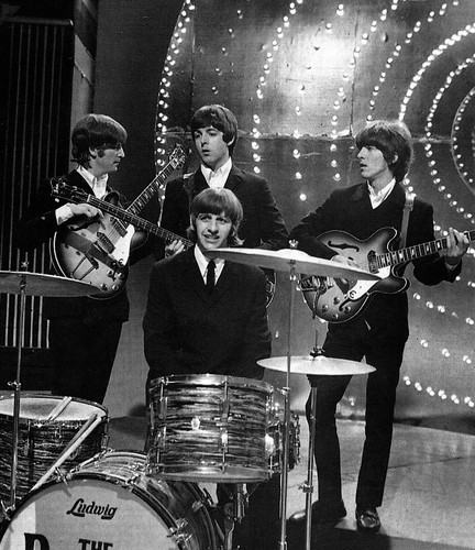 The beatles band - band, black