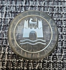 VW Beetle Type 1 Wolfsburg Crest Horn Push Button Badge - requires repainting.
