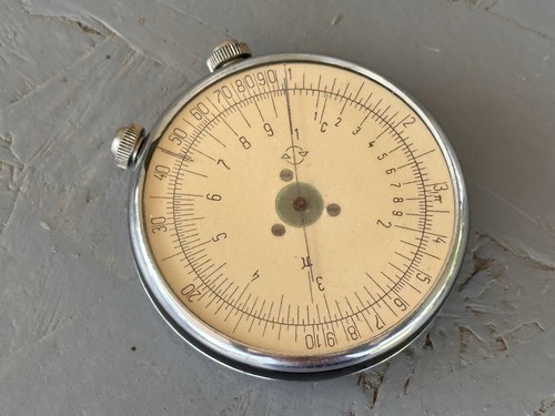 Vintage soviet circular slide - soviet,