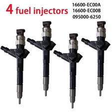 Fuel injector 16600 ec00a - 4×, 16600-ec00a