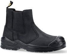 Mens Caterpillar Striver Scuff Steel Toe Safety Pull On Dealer Boots 6 to 14