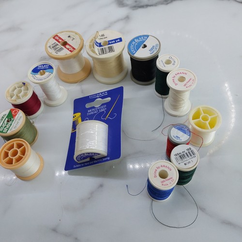 Job lot spools sewing - job, 20