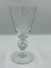 Antique Wine Glasses, Tsarist Russian Glass of the 20th Century