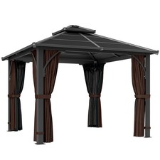 Outsunny 3x3(m) Hardtop Gazebo