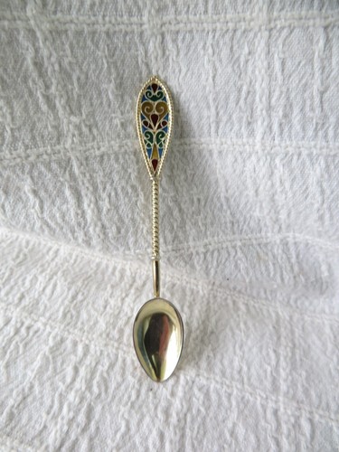 Norwegian silver gilt - silver,