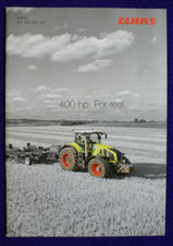 CLAAS AXION 950 940 930 920 TRACTOR BROCHURE AGRICULTURE FARM FARMING SPEC DATA