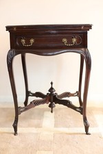 An Edwardian mahogany envelope