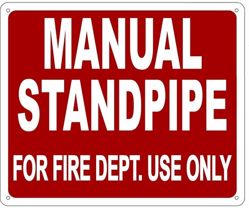 Manual standpipe for - standpipe,