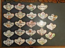 TONI RAYMOND POTTERY NAME PLAQUE DOOR PLATE c1960's - CHOICE OF NAMES, AS BELOW