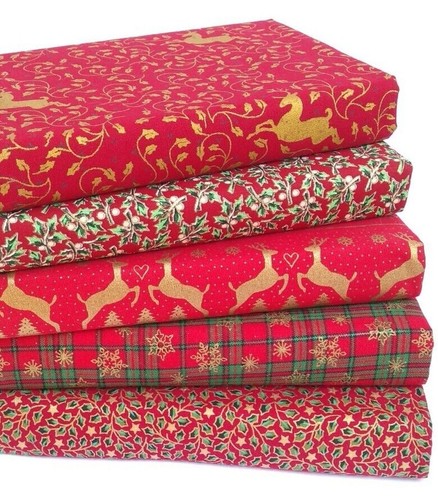 Christmas fabric 100 cotton 5 - christmas,