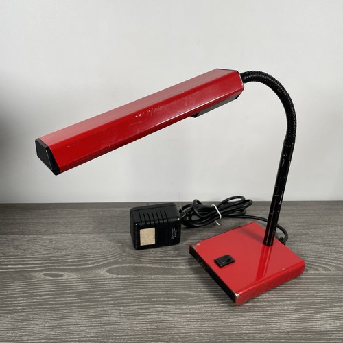 Anglepoise red desk - anglepoise, lamp